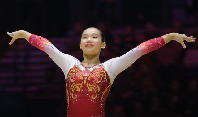 体育平台-体操世锦赛欧钰珊赢全能第七 巴西安德拉德夺冠