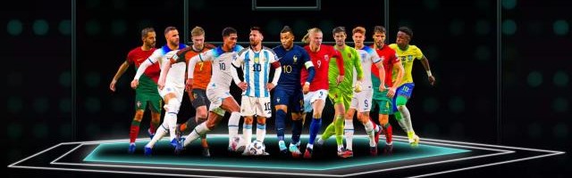 开云体育-世界最佳阵容：梅西领衔四大前锋，曼城6人入选