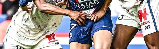 【法甲】马儿伤退，姆总双响，梅西绝杀，巴黎4比3里尔